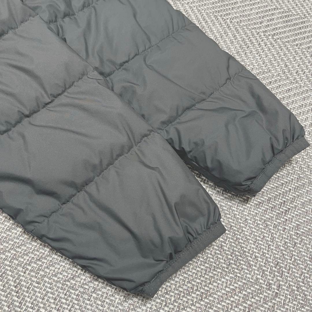 極美品✨️オーシバル ライトダウンコート グレー 1 ノーカラー