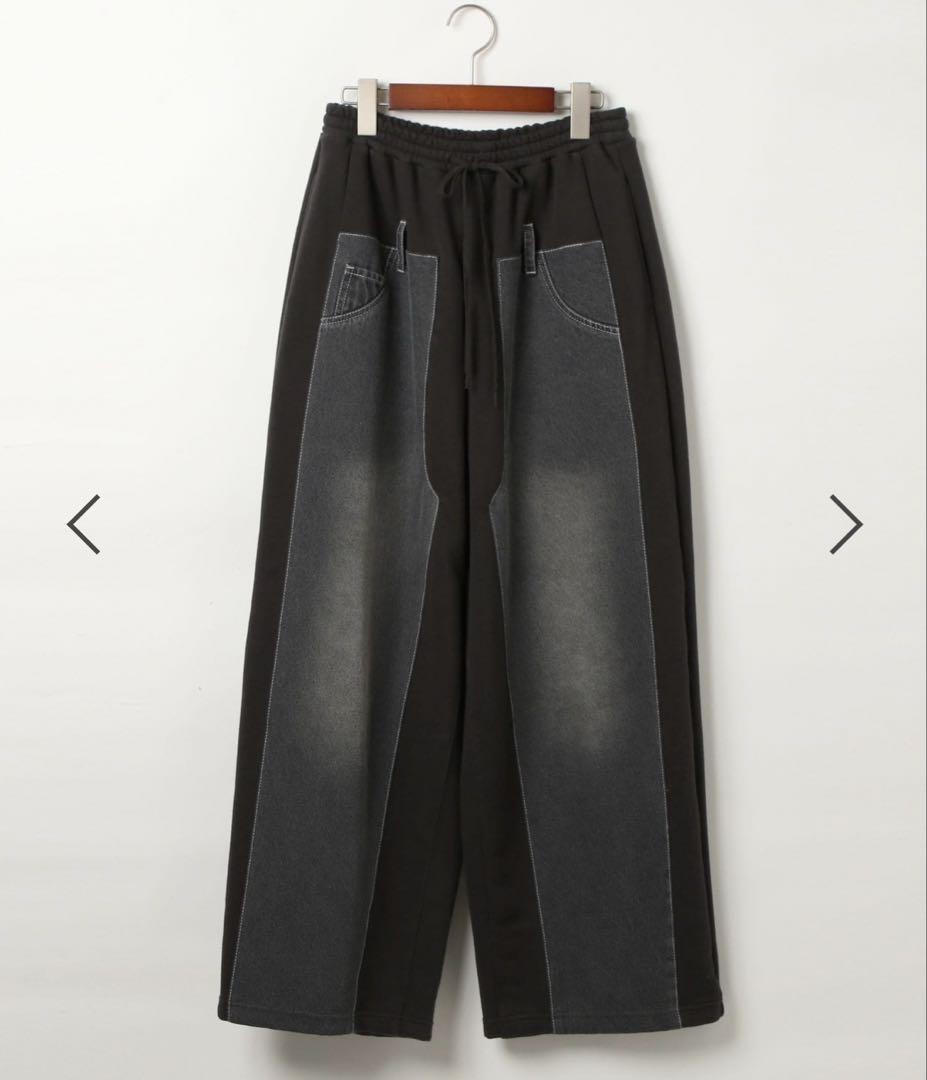 MODE NORM CORE モードノーム デニムパッチワークパンツL