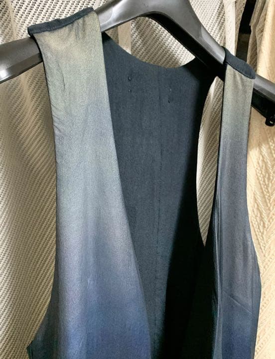 ifsixwasnine ハーフムーンジレ 青 ベスト LGB hyde着用 ベスト