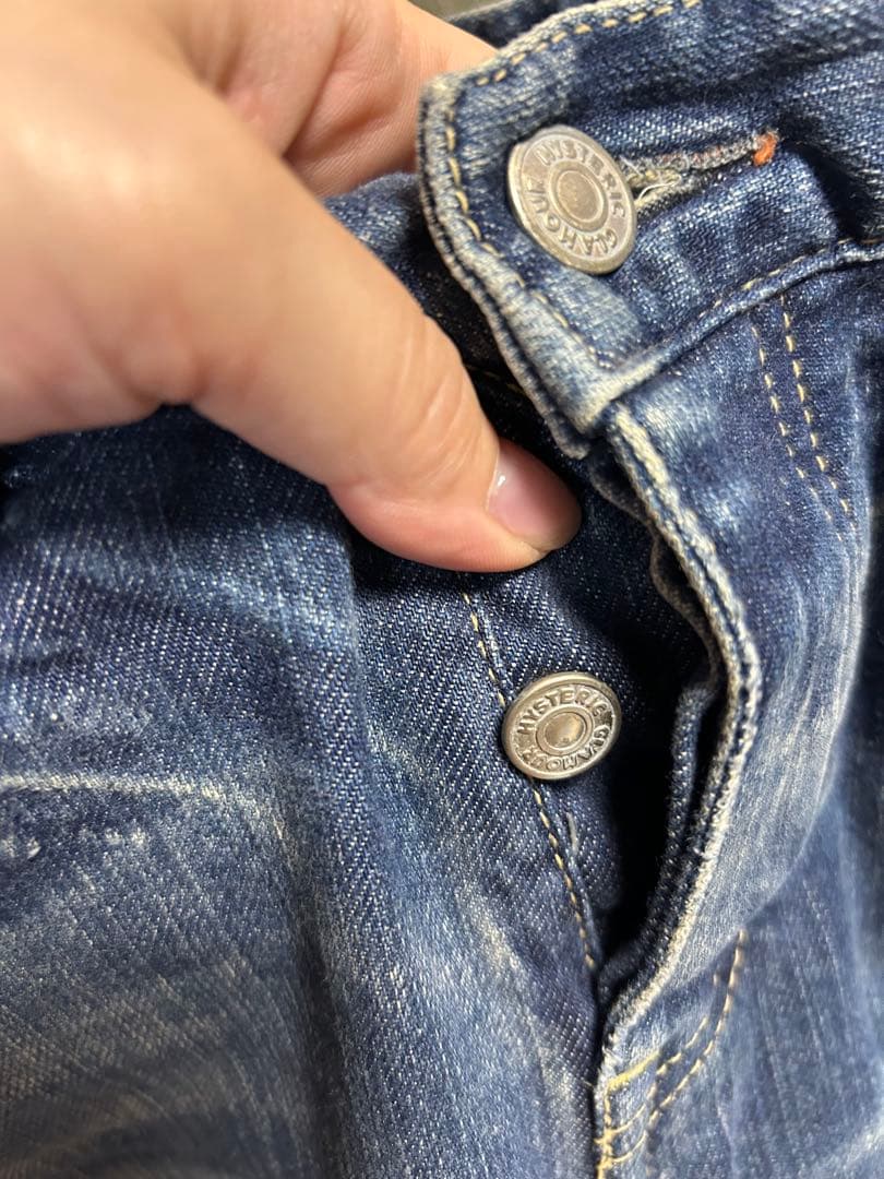 ヒステリックグラマー ダメージデニムパンツ Mの通販はau PAY