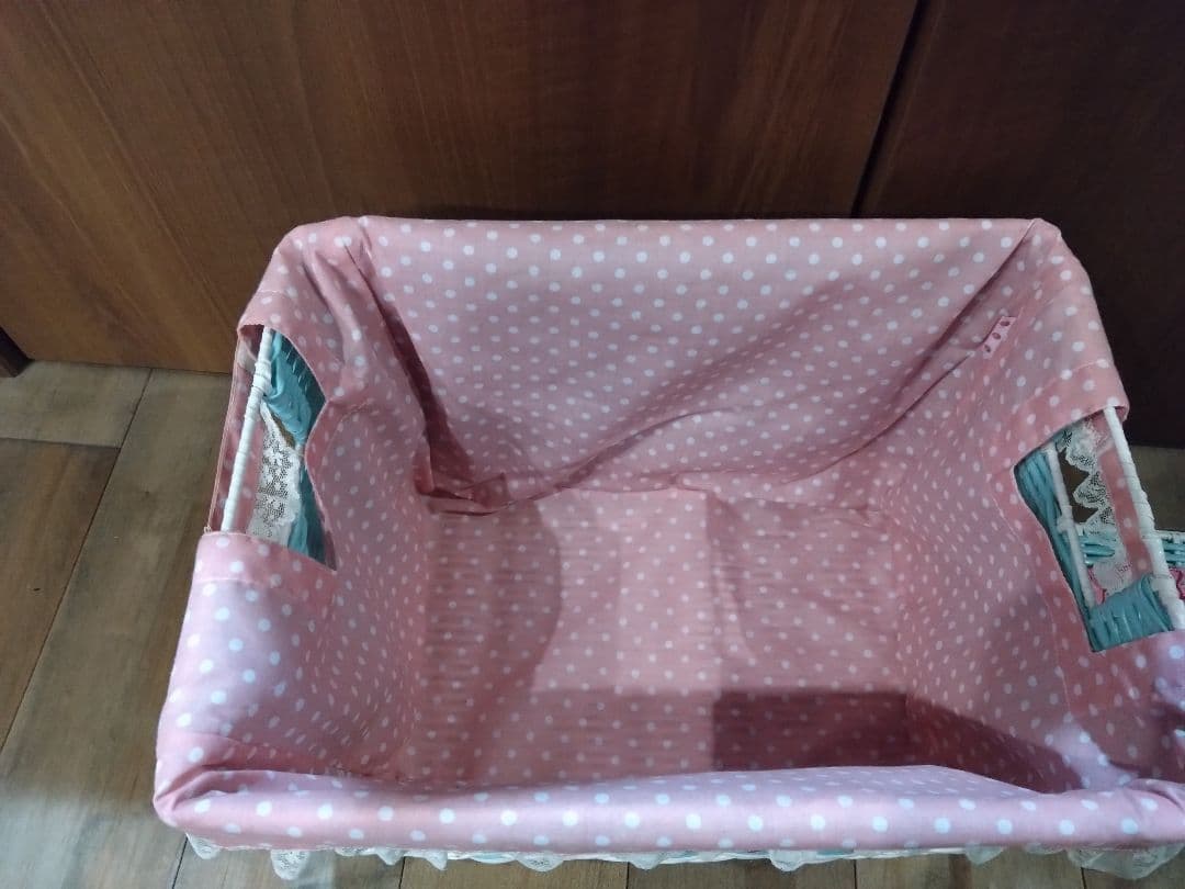 マザーガーデン 希少 かご 収納ボックス ティッシュケース 野いちご