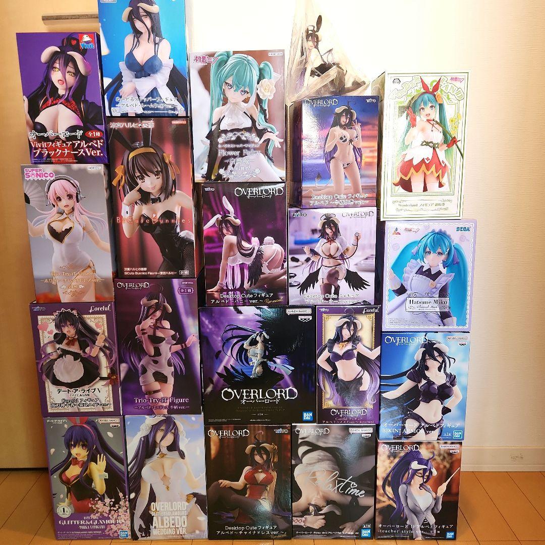 美少女　フィギュア　まとめ売り　アルベド　初音ミク　そに子　夜刀神十香　ハルヒ 美少女 フィギュア まとめ売り アルベド 初音ミク そに子 夜刀神十香