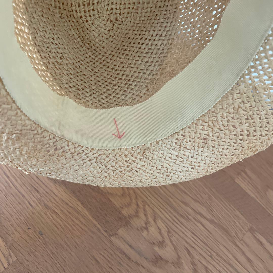 ミュールバウアー○ ラフィアハット○ アッシュペーフランス購入