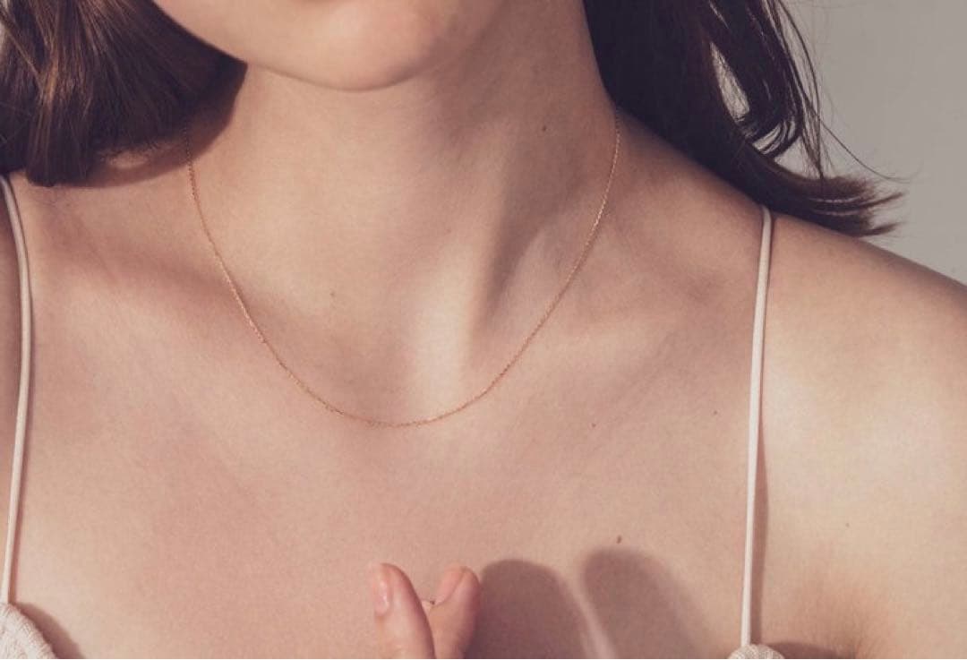 18金お買い得❣️ete K18YG ミラーカットチェーン ネックレス - メルカリ