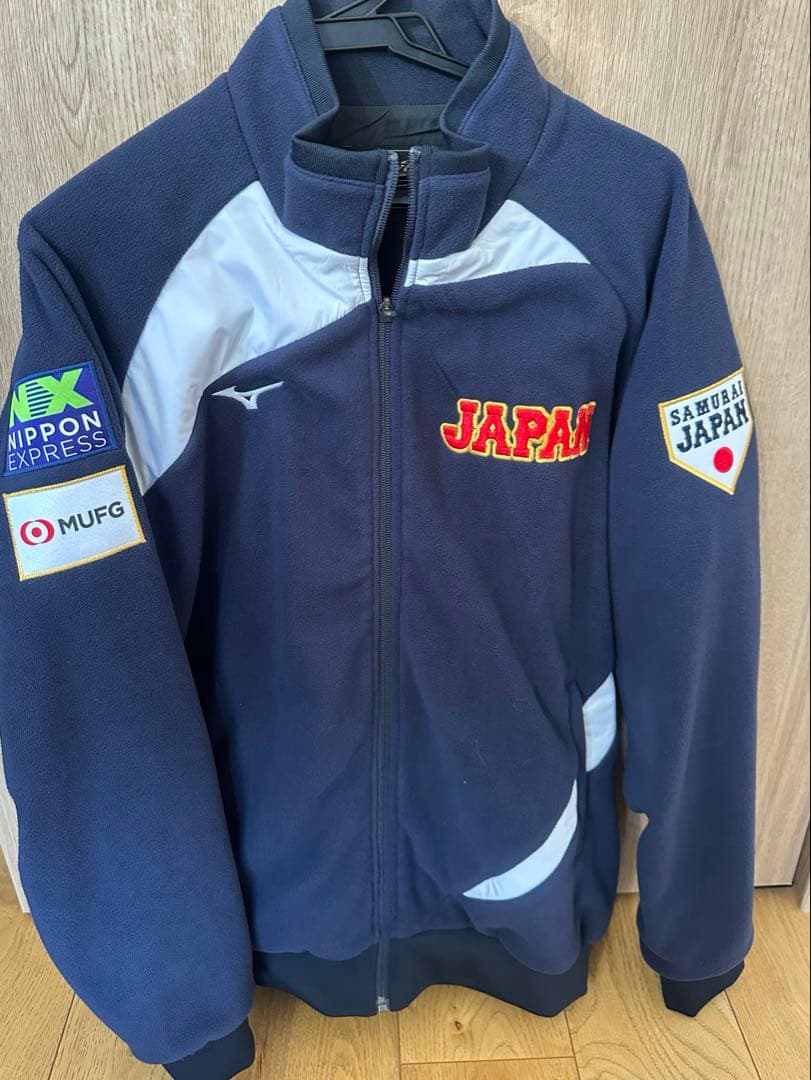 侍ジャパン　フリース 楽天市場】フリース / ミズノプロ フリース ジャケット 侍ジャパン
