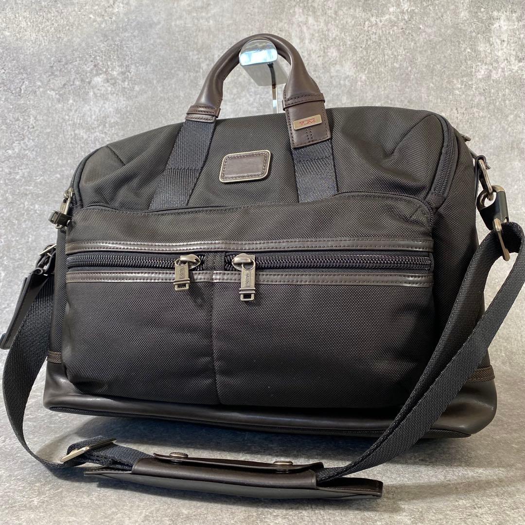 TUMI ALPHA BRAVO　ビジネスバッグ　ショルダー 2way ブラック TUMI（トゥミ） 最大53%☆3/1迄 正規品5年保証 ショルダーバッグ