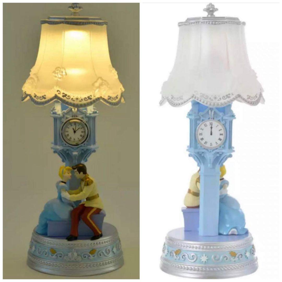 シンデレラ&王子 LEDライト時計/アロマキャンドル カボチャの馬車