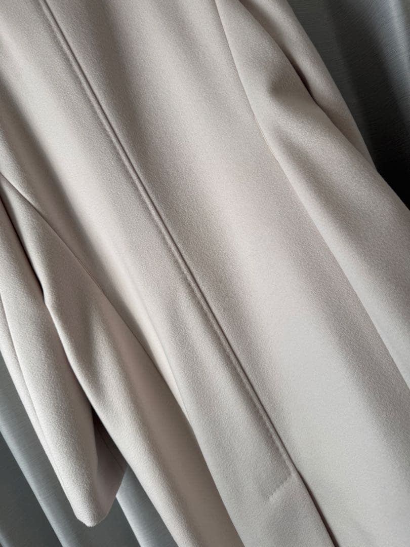 新品未使用タグ付】マックスマーラstudio現行QR付定番コートb