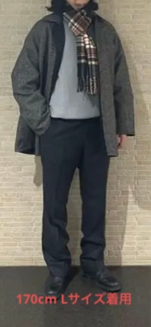 UNITED ARROWS パンツ ライトメルトン モダンストレート