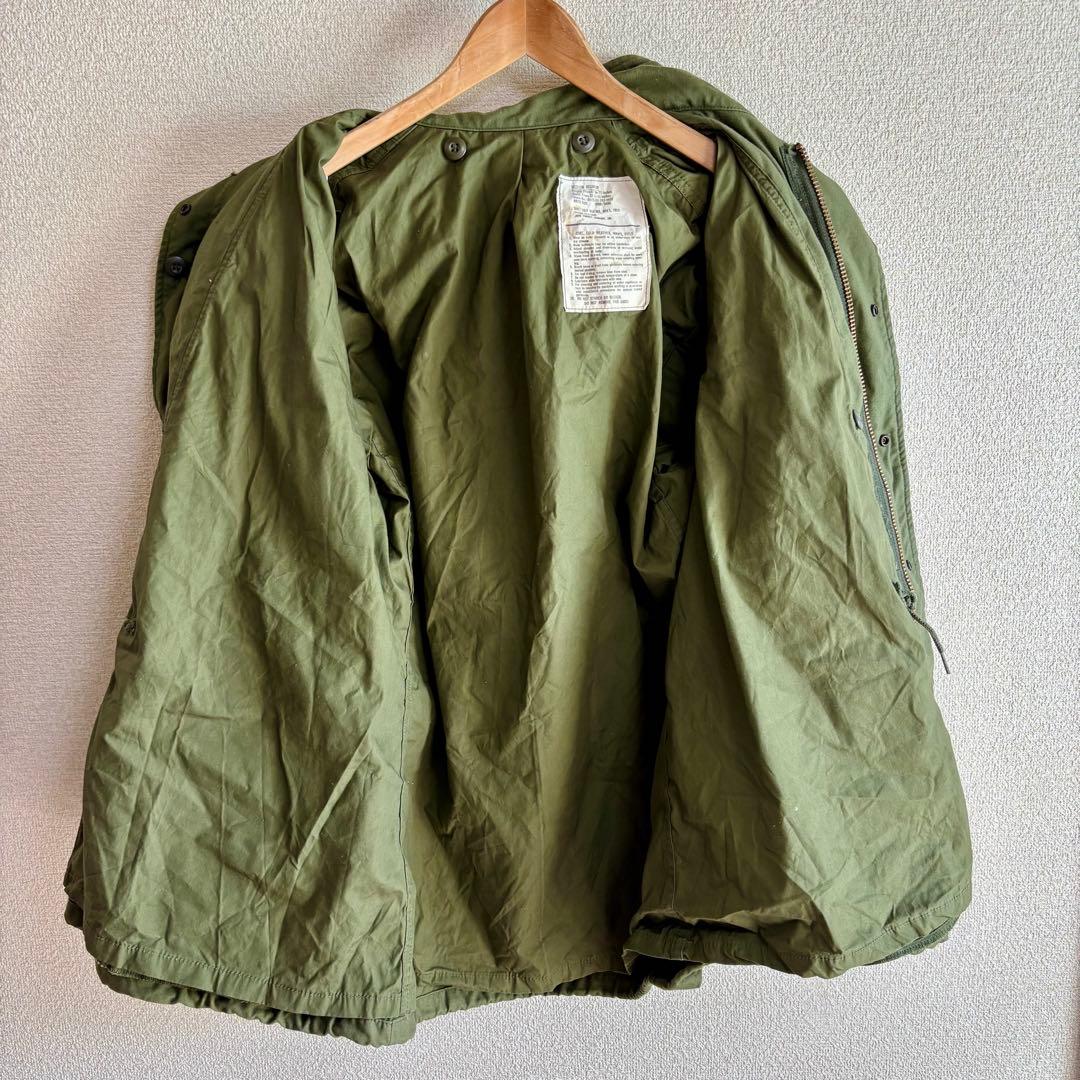 70s 米軍実物 U.S.ARMY M-65 3rd LARGE-REGULAR