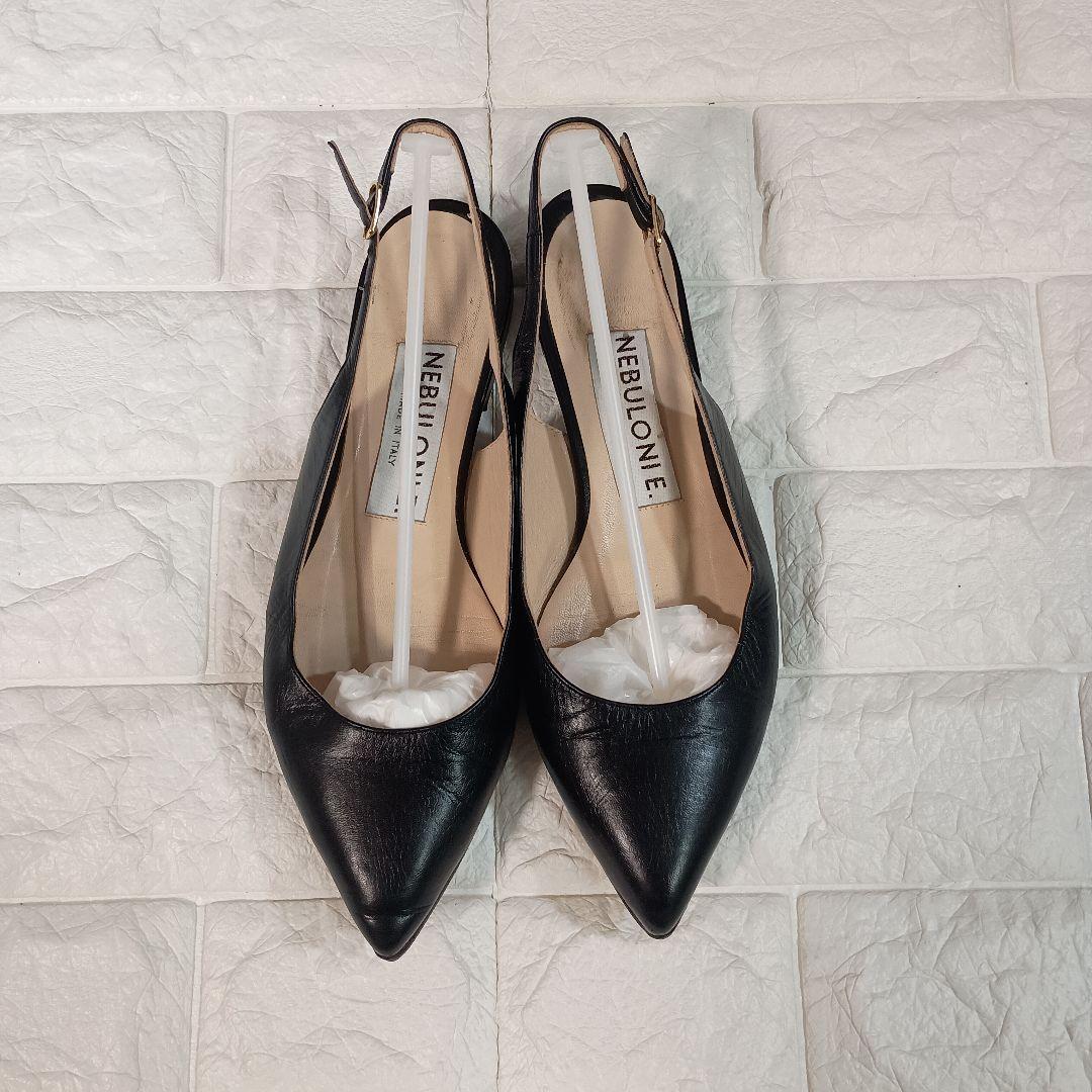 ネブローニ Nebuloni ミュール フラット 37 23.5cm sa03