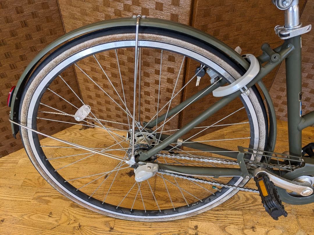 U068 自転車 ブリヂストン グリーンレーベル LEDオート