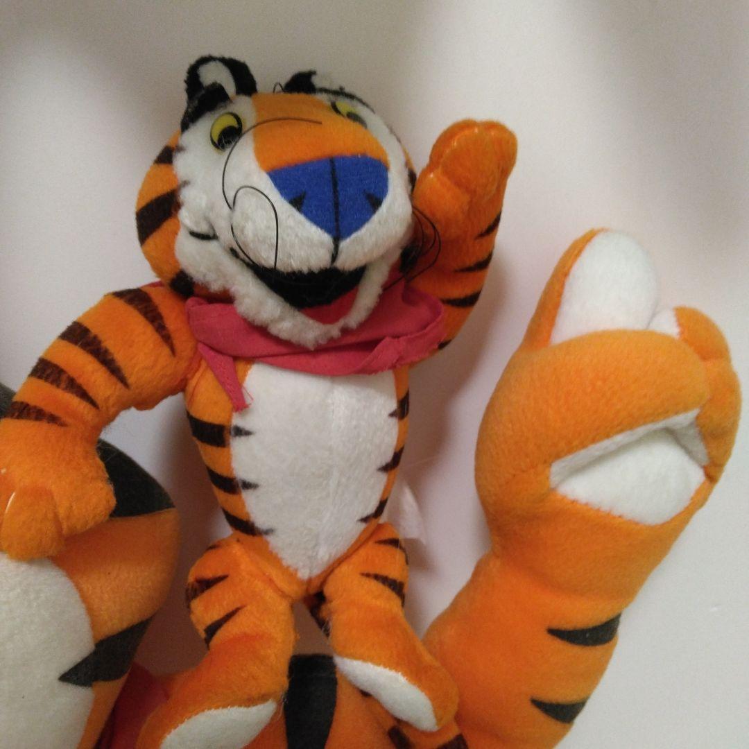 1500円値引希少品20年程前のケロッグトニーザラスタイガーぬいぐるみ