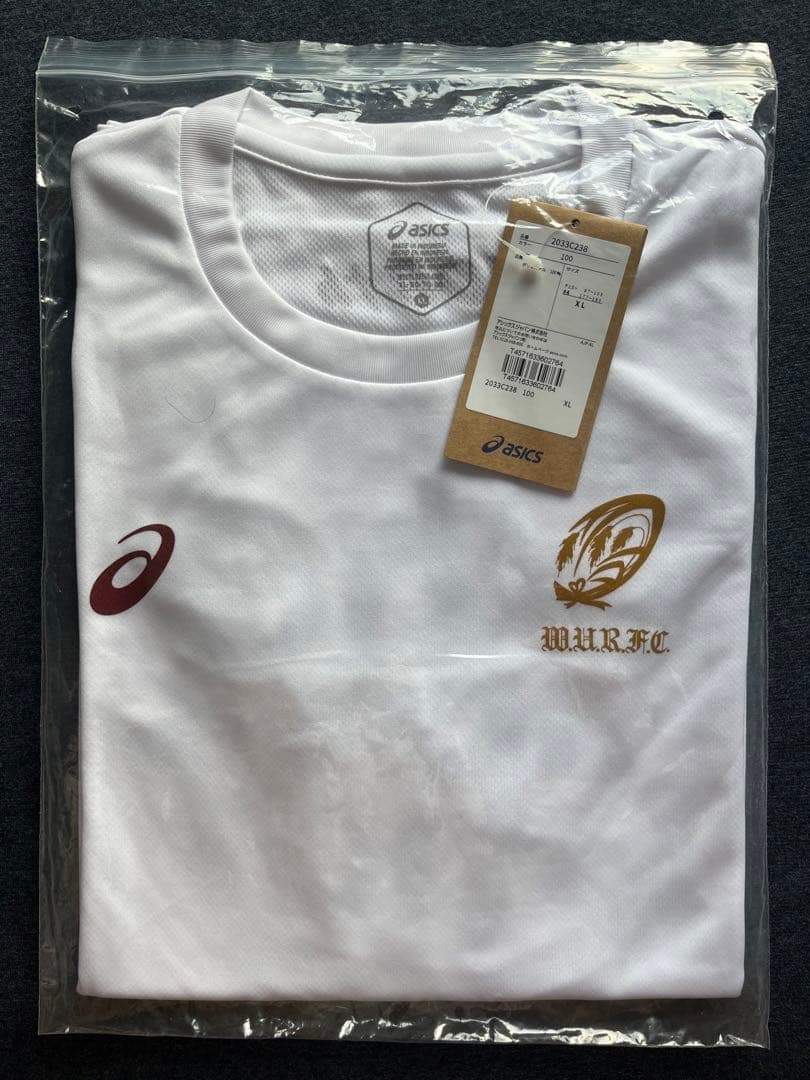 アシックス WURFC 早稲田大学ラグビー蹴球部 Tシャツ 野中健吾 ラグビー部 早稲田大学ラグビー蹴球部公式サイト《2025 One Shot》