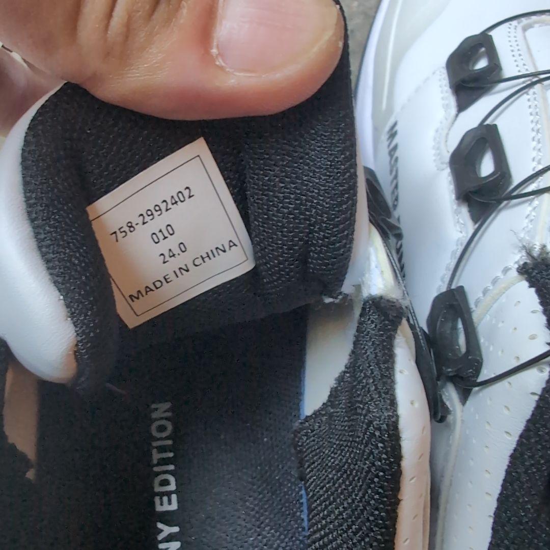 《未使用》MASTER BUNNY EDITION ゴルフシューズ 24.0