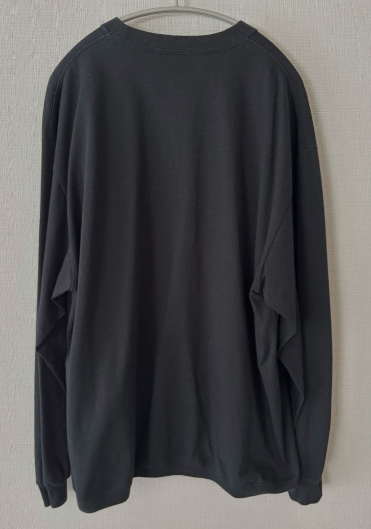 ENNOY/エンノイ/Long sleeve hem rib tee/ロゴT - メルカリ