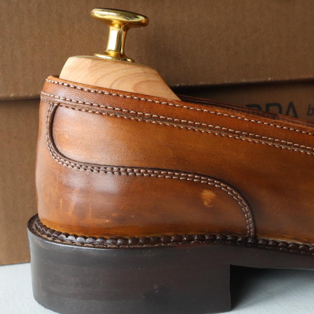 希少 ブランキーニカルツォレリア 最上級ライン ローファー 37 24cm