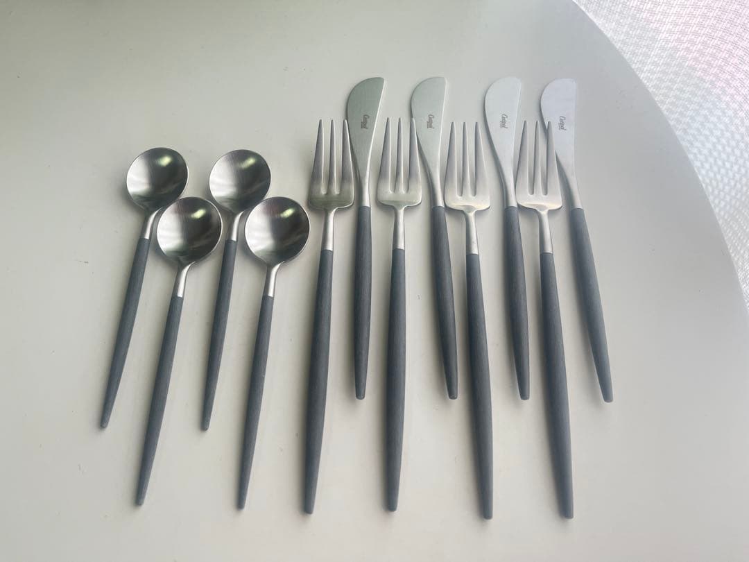 み*ん様 Cutipolカトラリー4セットGOA 楽天市場】クチポール ゴア ディナーカトラリー 4点セット 6本セット