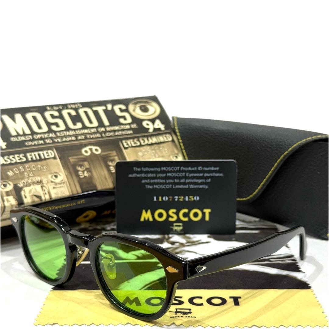 極美品】限定完売 モスコット レムトッシュ 46 BKGRN JPNLTD Ⅹ - メルカリ