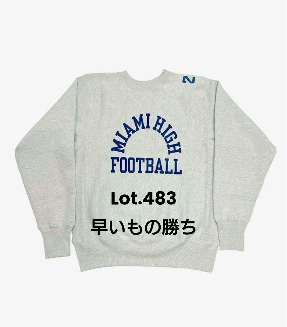 WAREHOUSE lot483 リバースウィーブ スウェット 新品同様 ウエアハウス WAREHOUSE スウェット Lot 483 NO.40 クルーネック