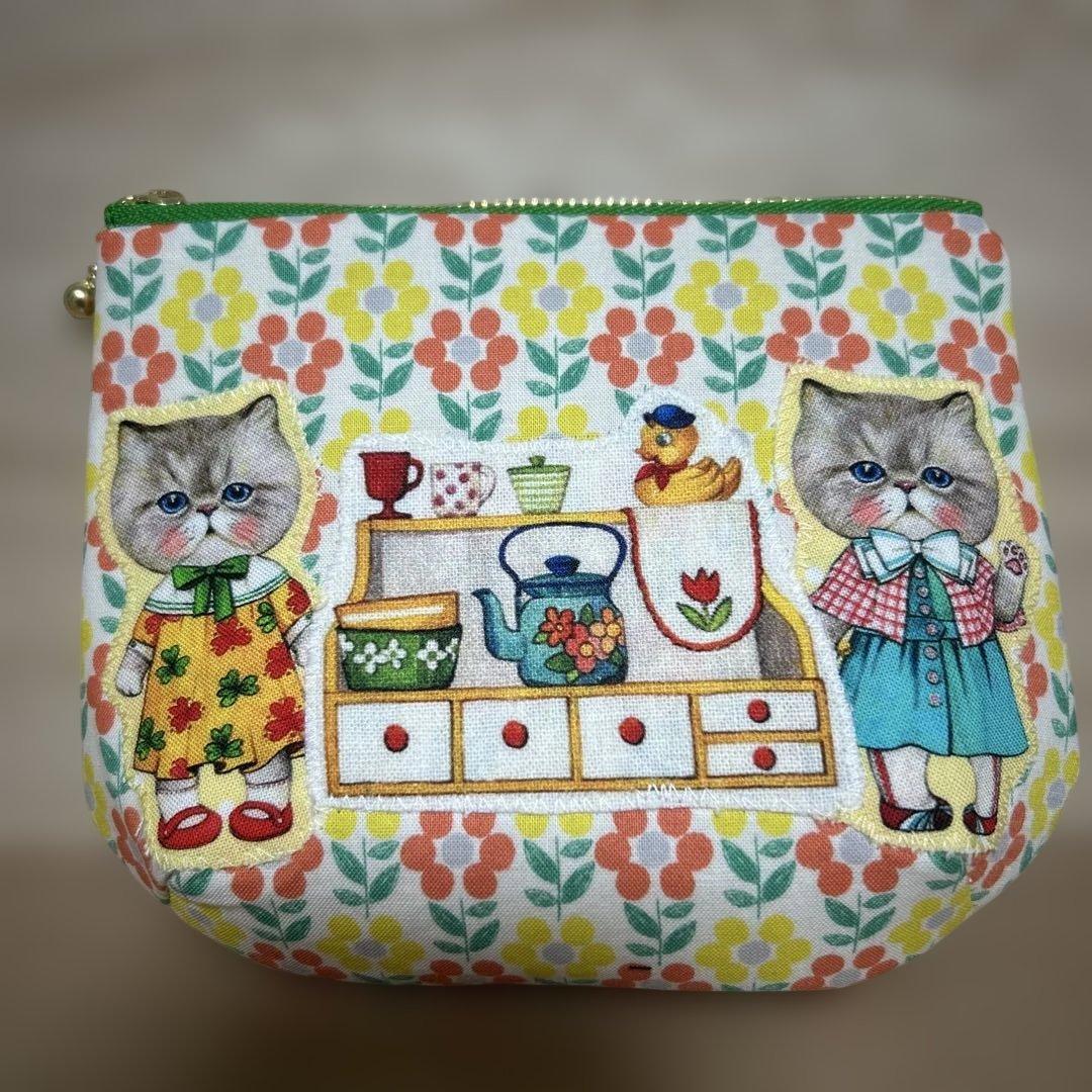 ハンドメイド ころりんポーチ コヤンイサムチョン☆キッチンルミちゃん