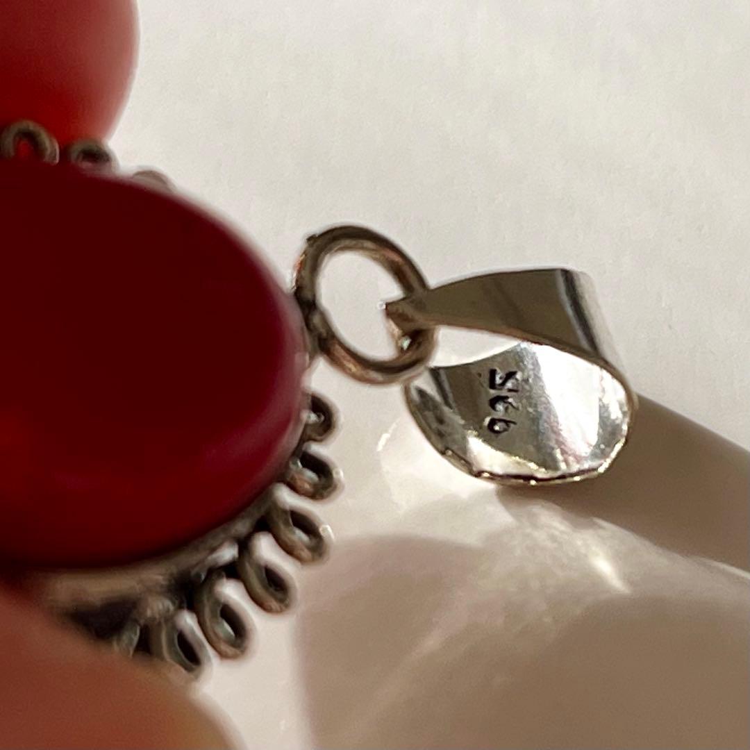 シルバーアクセサリー まとめ売り 925 レッドコーラル リング