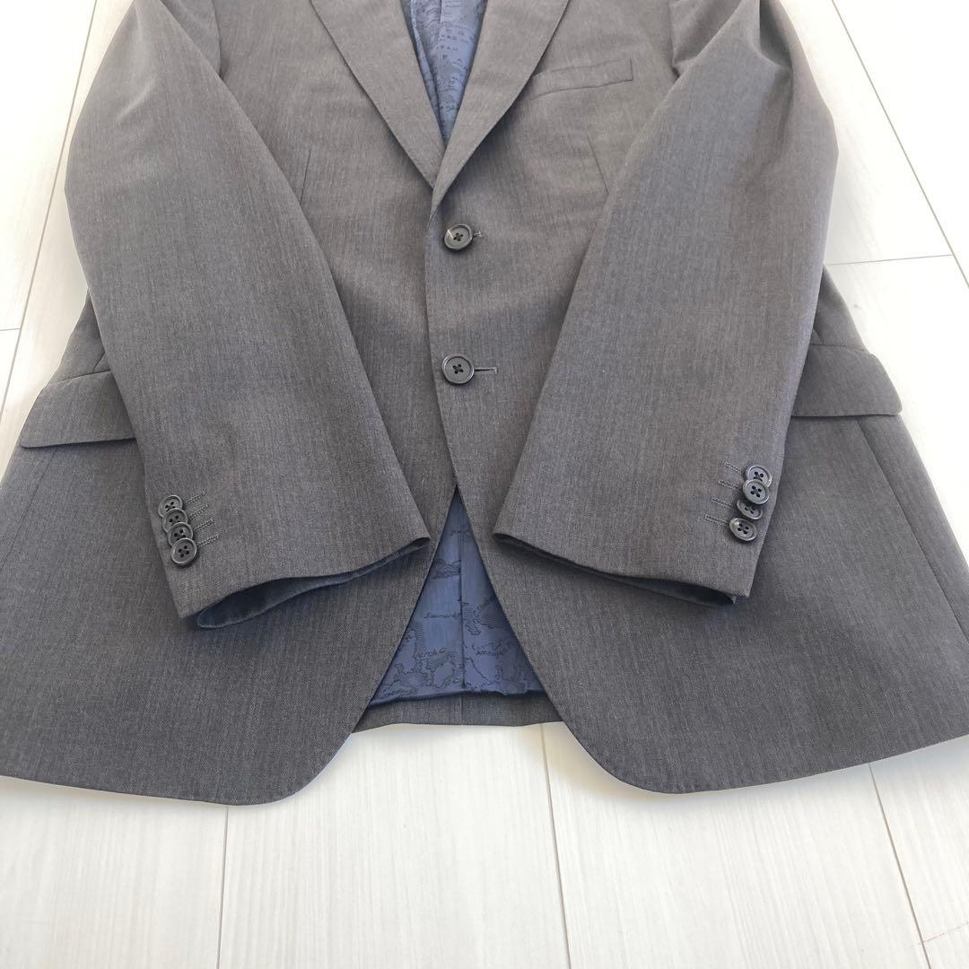 ポールスミス ロンドン メンズ セットアップ 裏 地図柄 ダークグレー XL