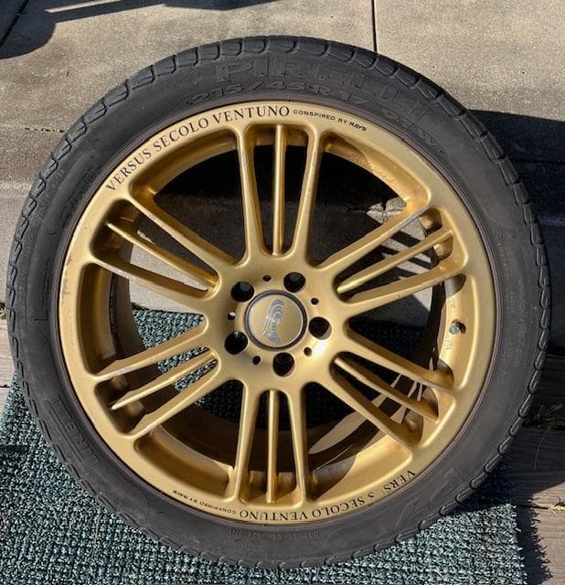 VERSUS SECOLO VENTUNO FRECCE17インチホイールセット ScienceofSpeed-Spec Forged Wheel Set - NSX, 2017-22