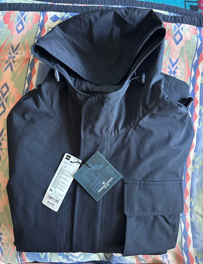 GU パデッドシェルパーカENGINEERED GARMENTS ネイビー XL