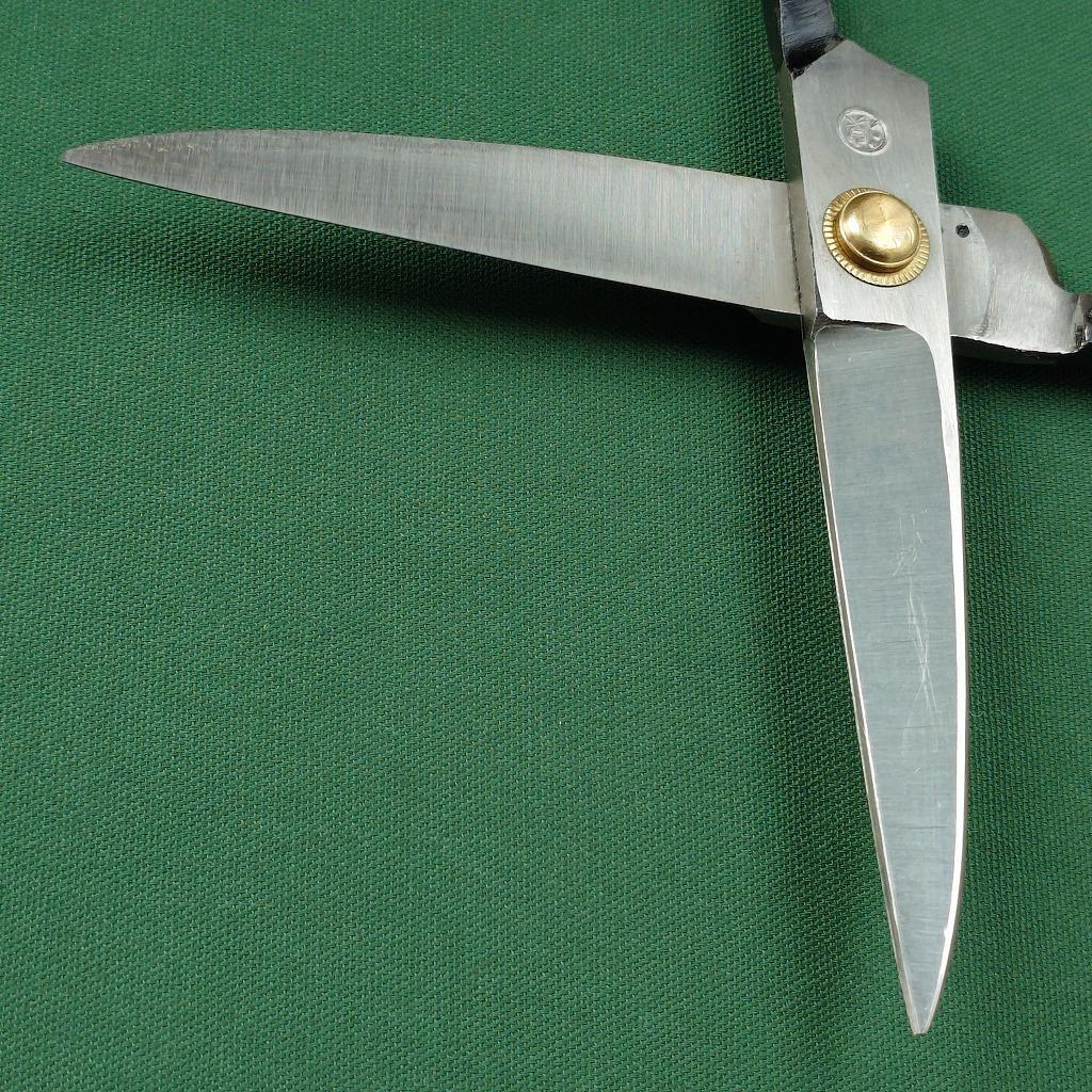 種子島鋏 〇浪 本種子鋏 池波刃物製作所 210㎜ 箱付き 未使用《0301》