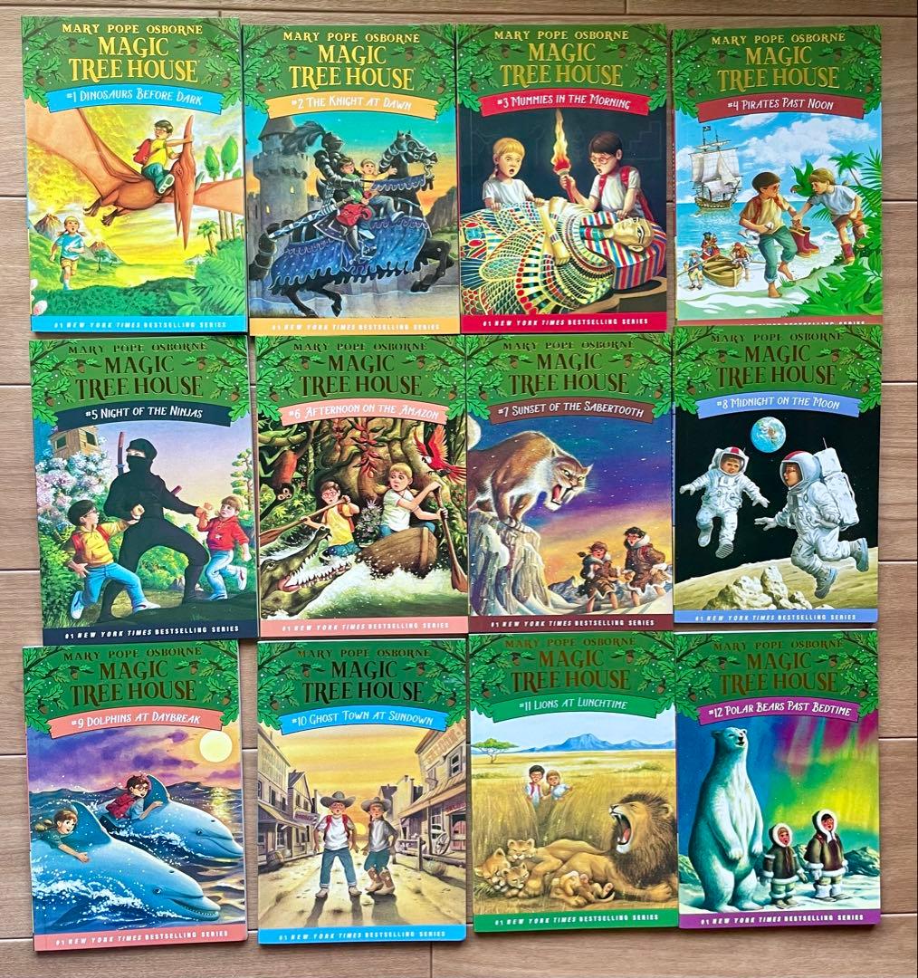 新品Magic Tree Houseシリーズ1 -2英語絵本65冊