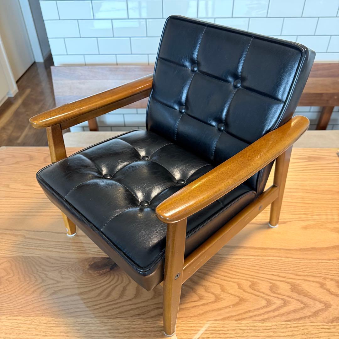 カリモク60★Kチェア ミニ★ミニサイズの1Pソファ カリモク60 Kチェア ミニ・モケットグリーン | D&DEPARTMENT