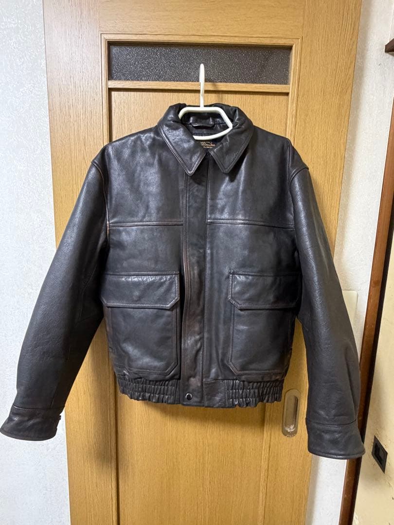 SKOOKUM レザー ジャケット ダークブラウン SKOOKUM（スクーカム） 革ジャン ライダース SKOOKUM.JE LAMB LEATHER