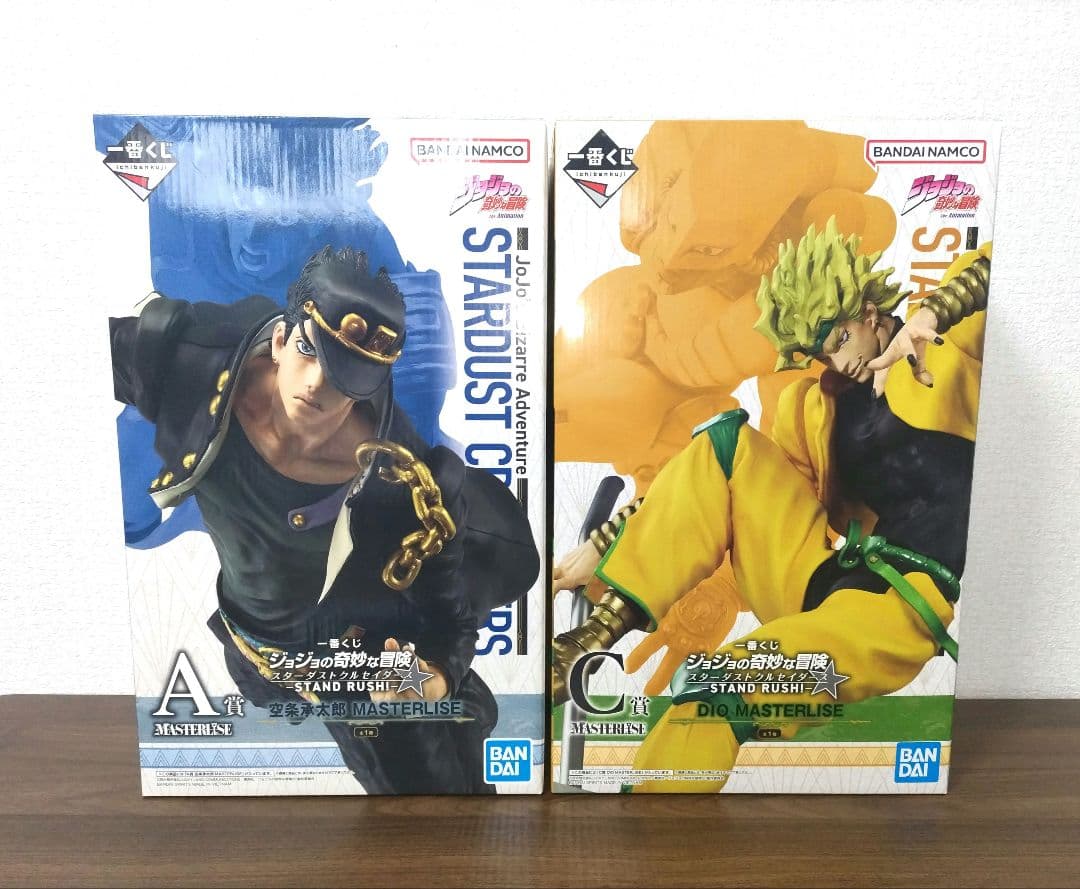 一番くじ】ジョジョ 空条承太郎/DIO フィギュアセット コミック・アニメ