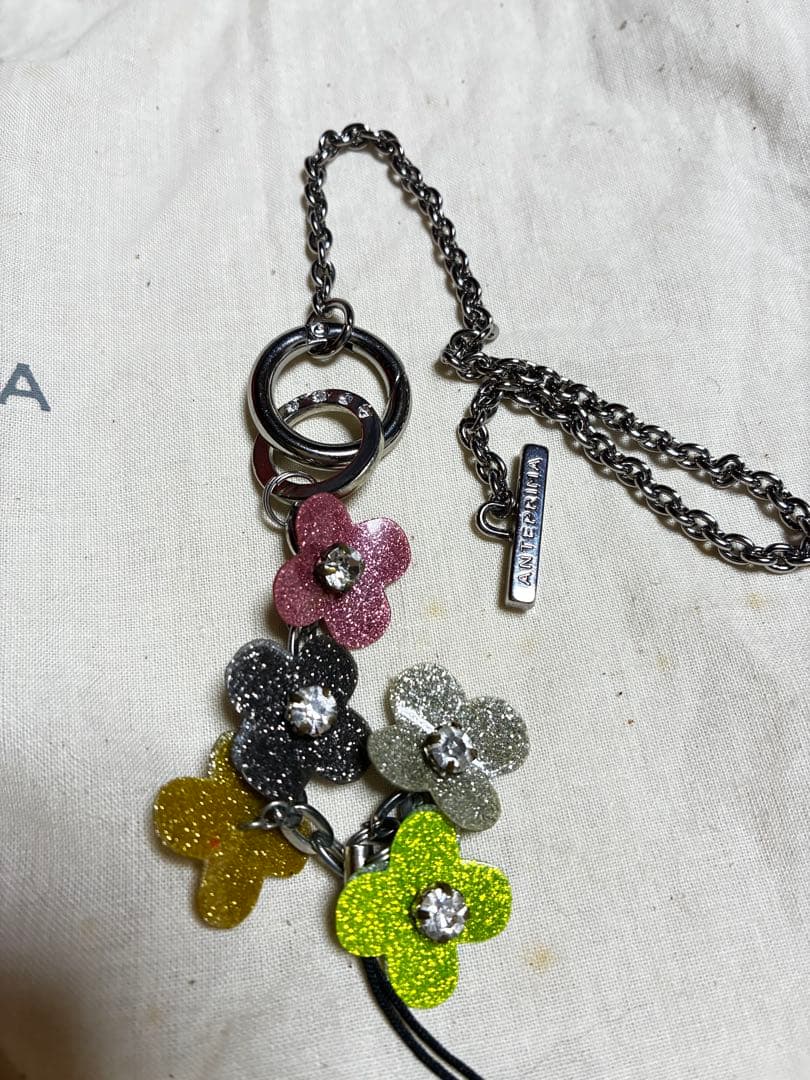 ANTEPRIMA シルバー ビーズ編み ハンドバッグ - メルカリ