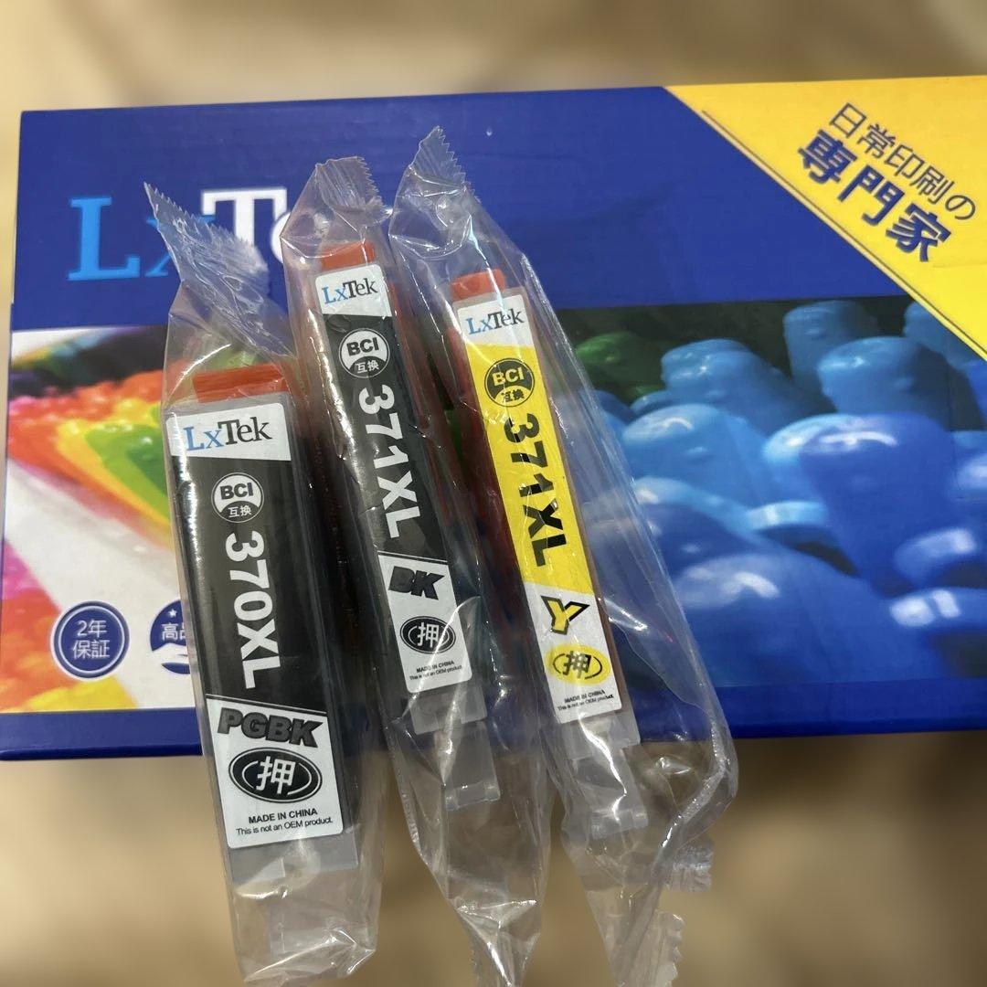 LxTek BCI-371XL/370XL 互換インクカートリッジ 3個セット - メルカリ