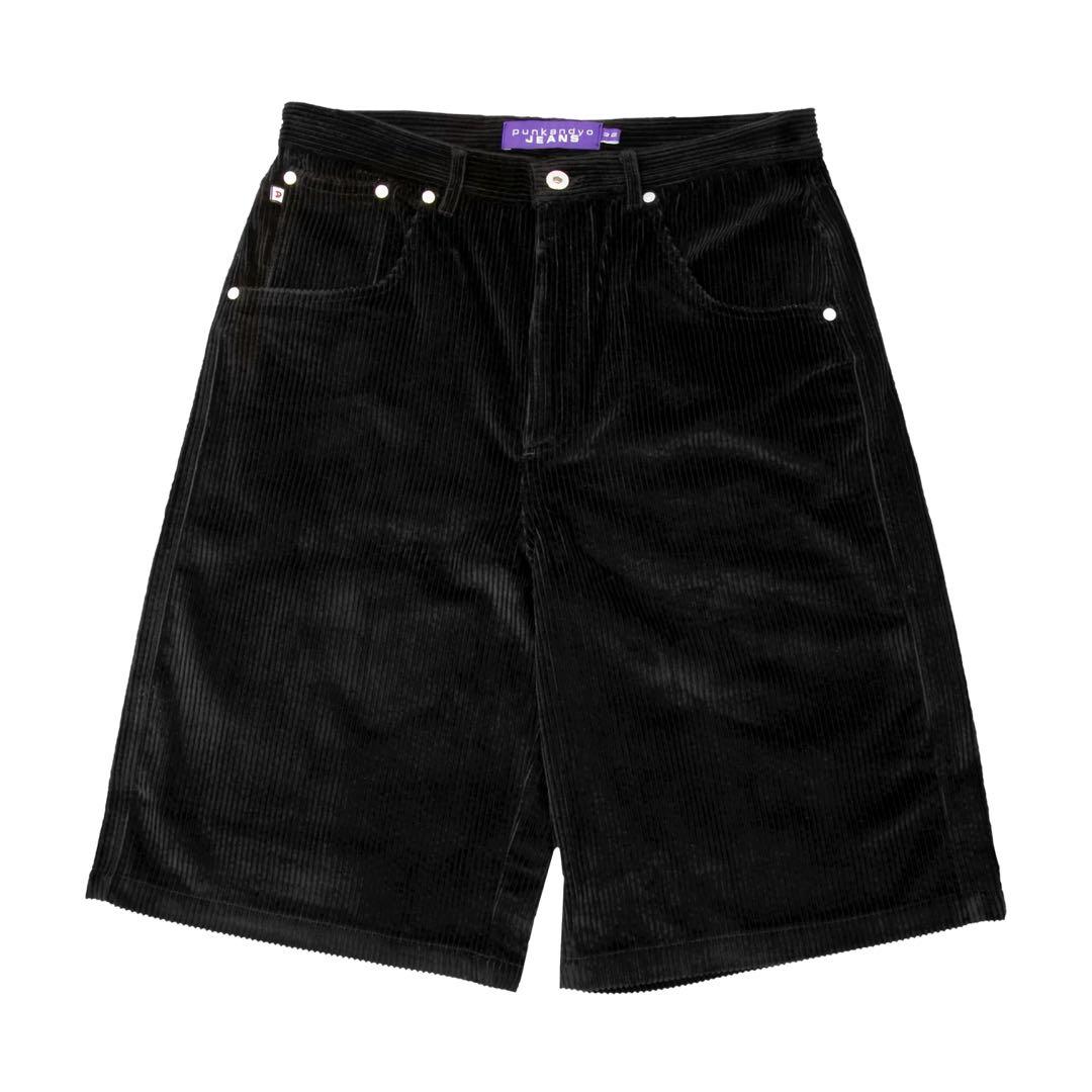 パンツ PUNKANDYO BLACK CORD SHORTS Punkandyo Shorts Sale | UpTo 30% Off | Punkandyo Shop