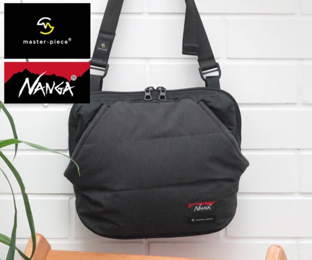 NANGA × master piece hand warmer bag Master-Piece x NANGA Hand Warmer Bag Master-Piece Co
