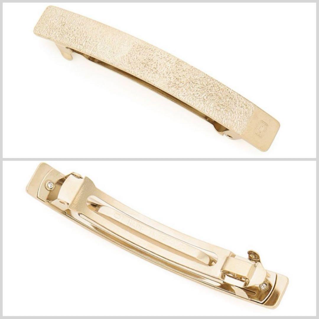 《新品》ALEXANDRE DE PARIS ゴールド　バレッタ