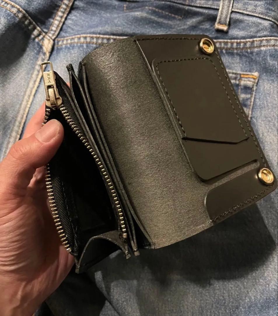 ミドルトラッカーウォレット シルバー925アポロコンチョカスタム