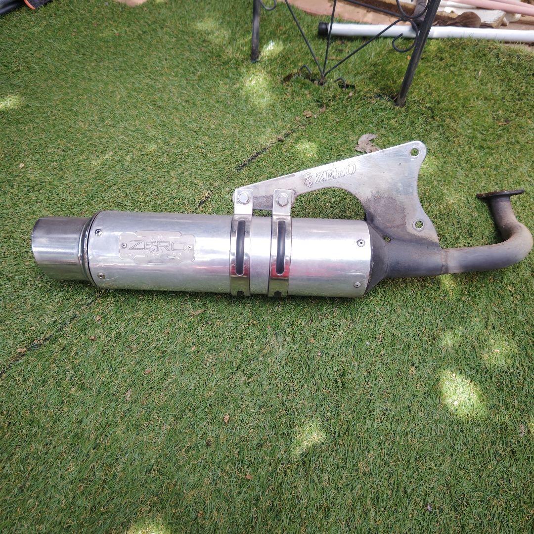 グランドアクシス Bw's 100ZERO ゼロ デューク マフラー チャンバー