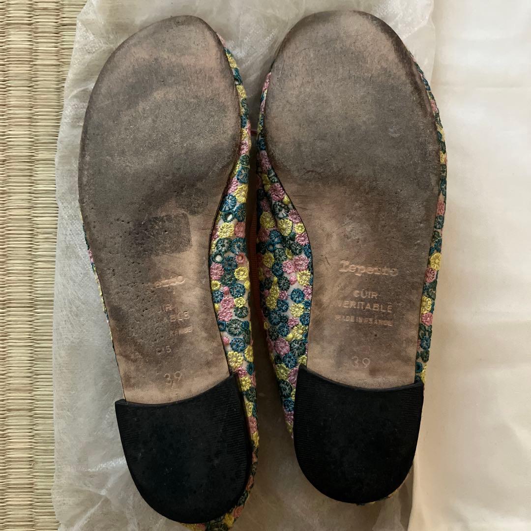 Repetto ミナペルホネン バレエシューズ - メルカリ