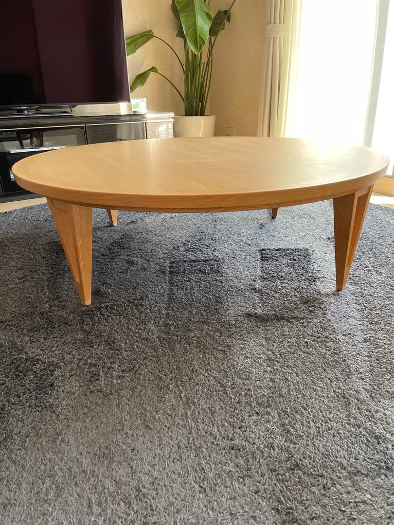 アクタスFK-1 リビングテーブル兼コタツ 円形120㎝ - メルカリ