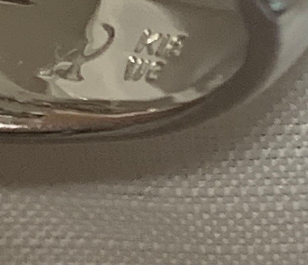 ブランド アスプレンディ ピンキーリング ダイヤ K18WG 0号 ケース付き