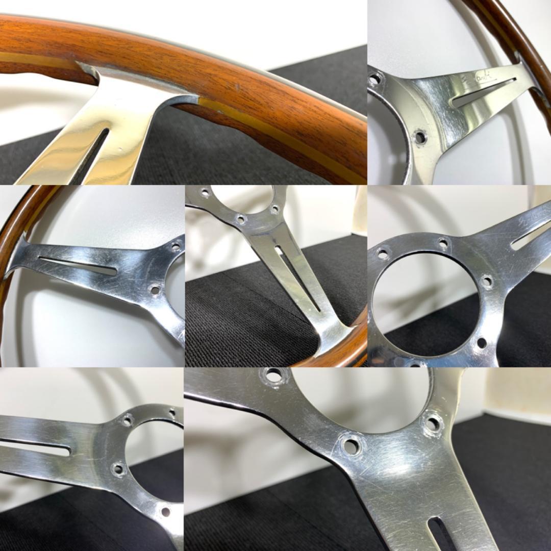 ナルディ クラシック ウッドステアリング 良品 ホーンボタン＆ホーン