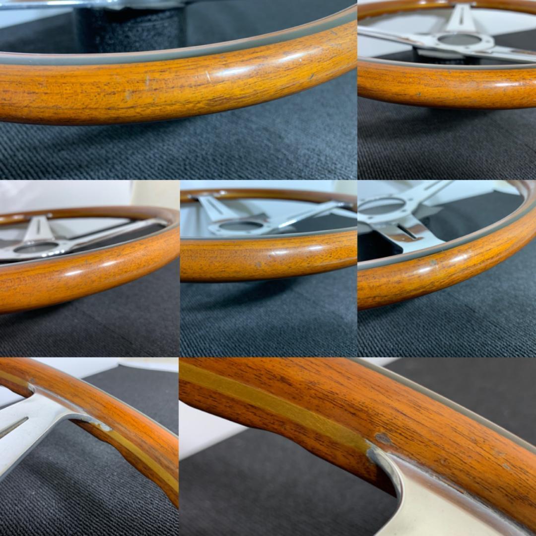 ナルディ クラシック ウッドステアリング 良品 ホーンボタン＆ホーン