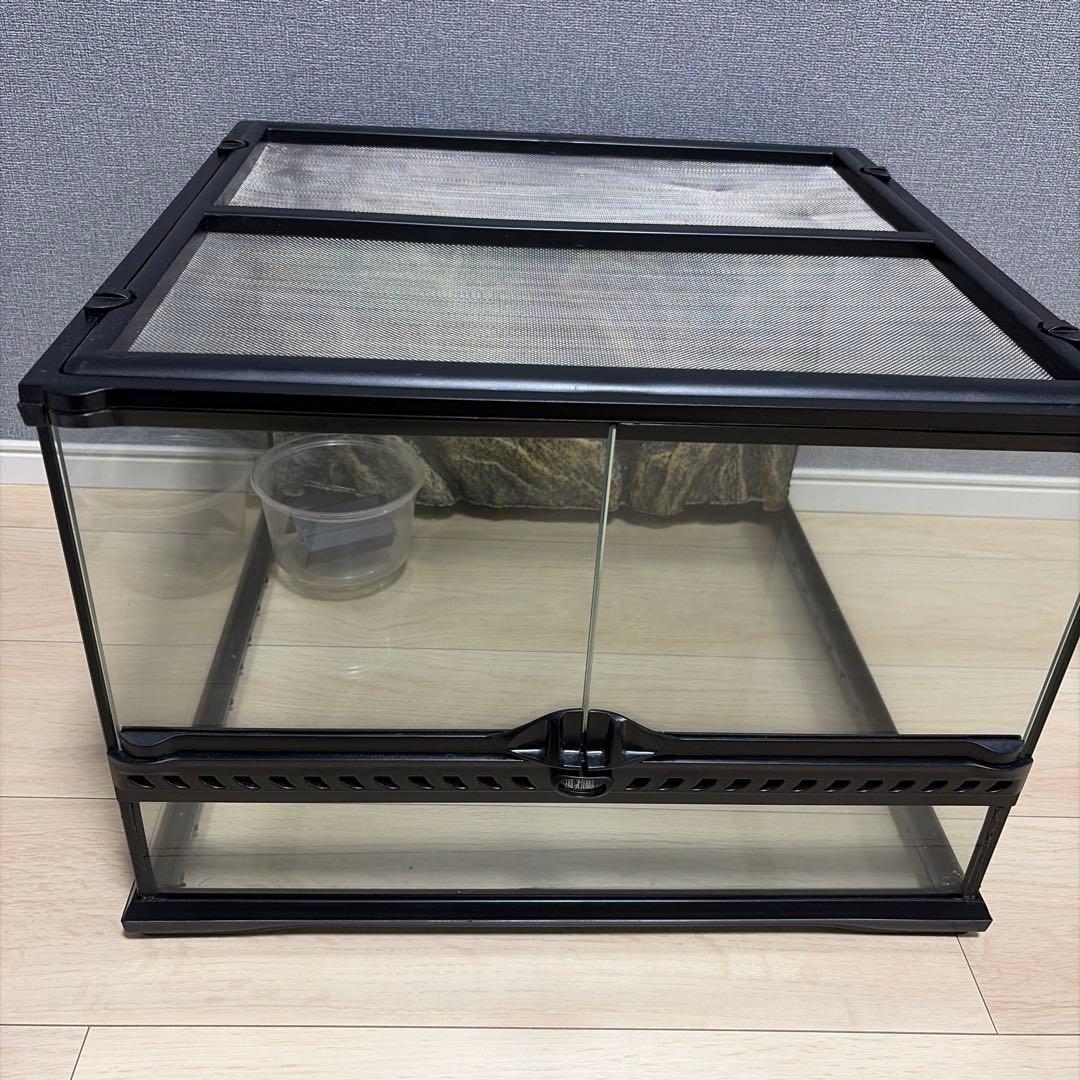 新古品送料込】GEX グラステラリウム4530 PT2603 爬虫類 ケージ - メルカリ