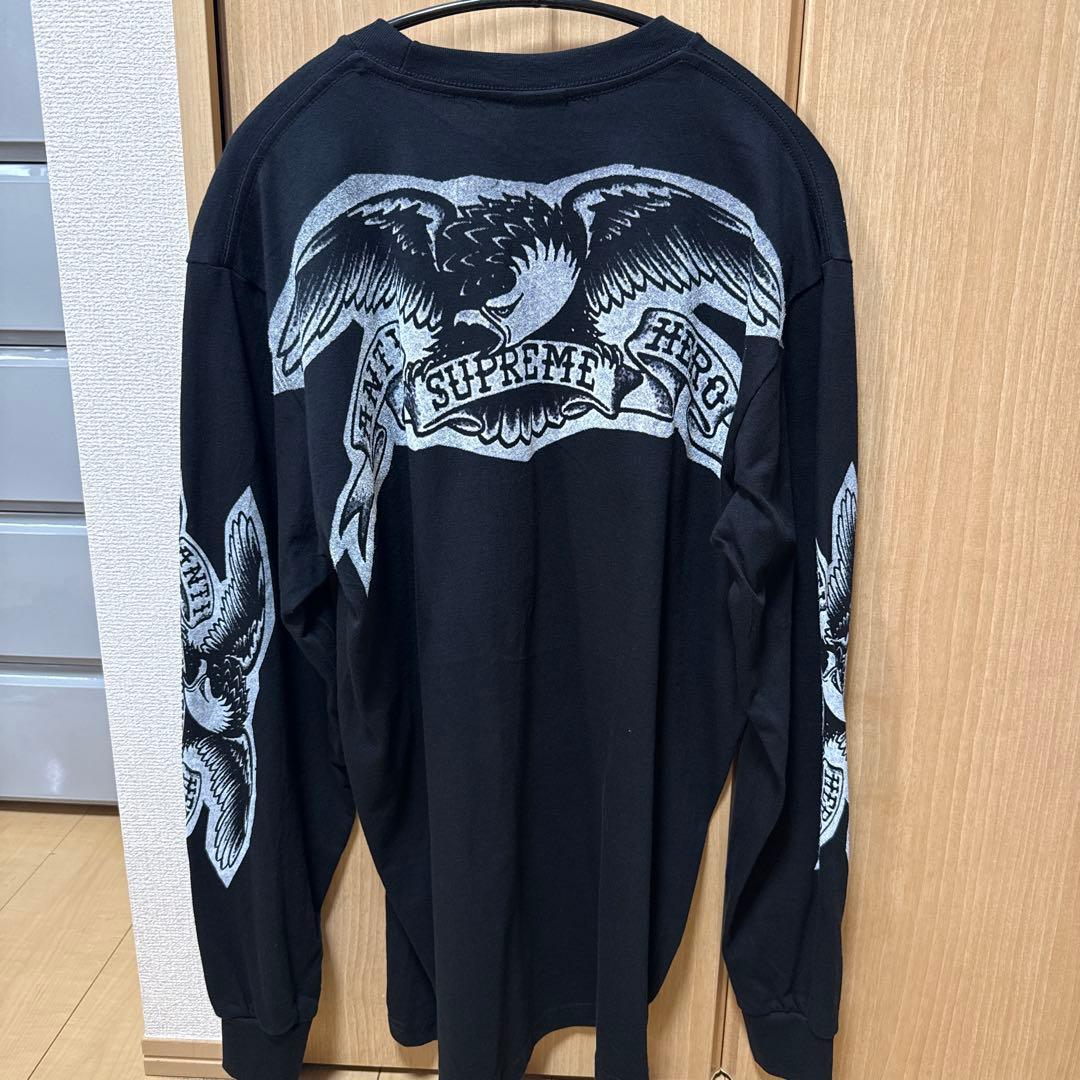 Supreme x ANTIHERO Eagle L/S Tee 