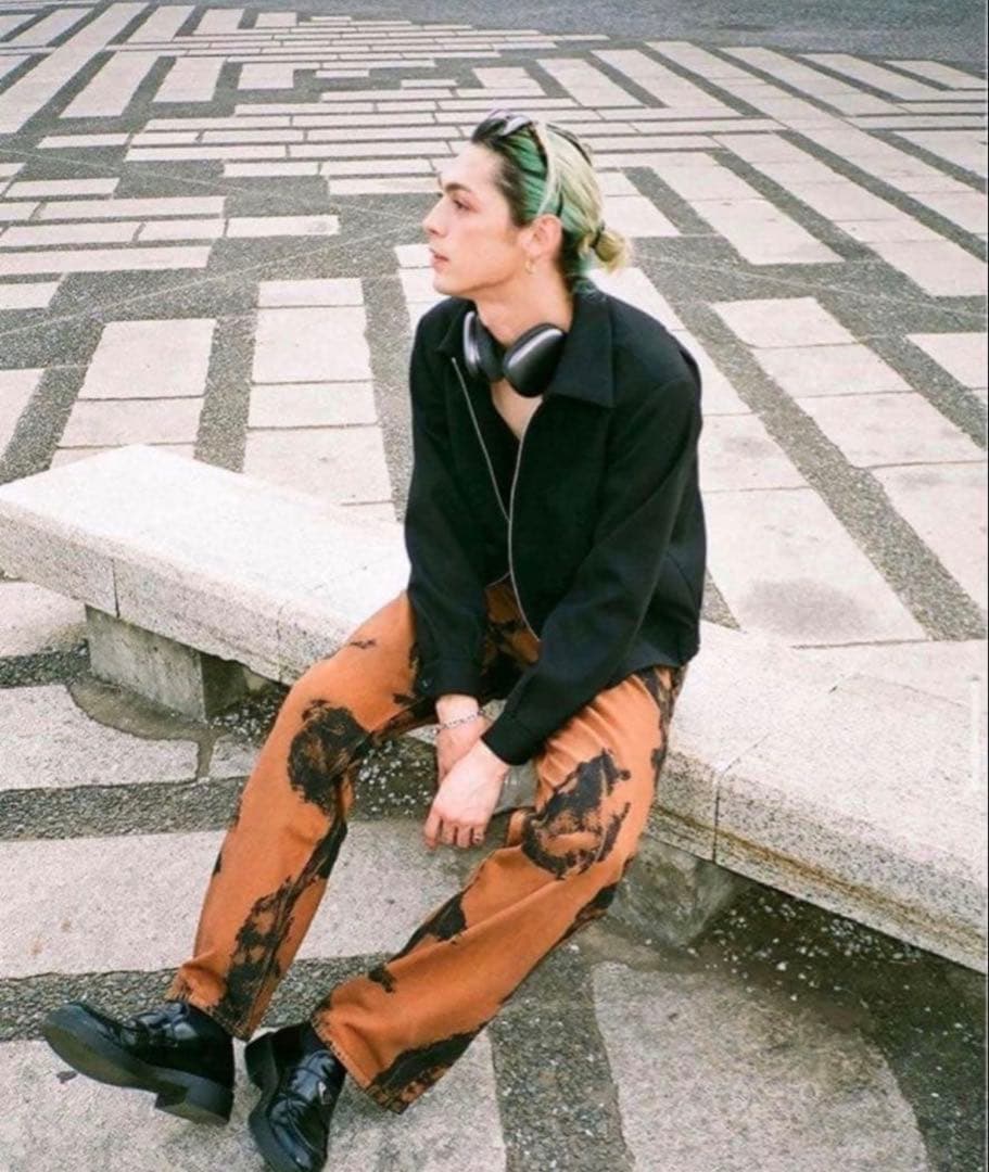 《完売品》sunflower short jacket navy 46