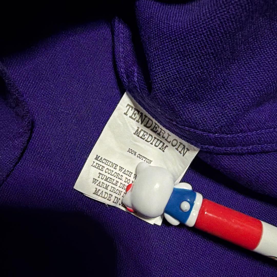 TENDERLOIN T-CHAMOIS CLOTH SHT 紫 シャツ M